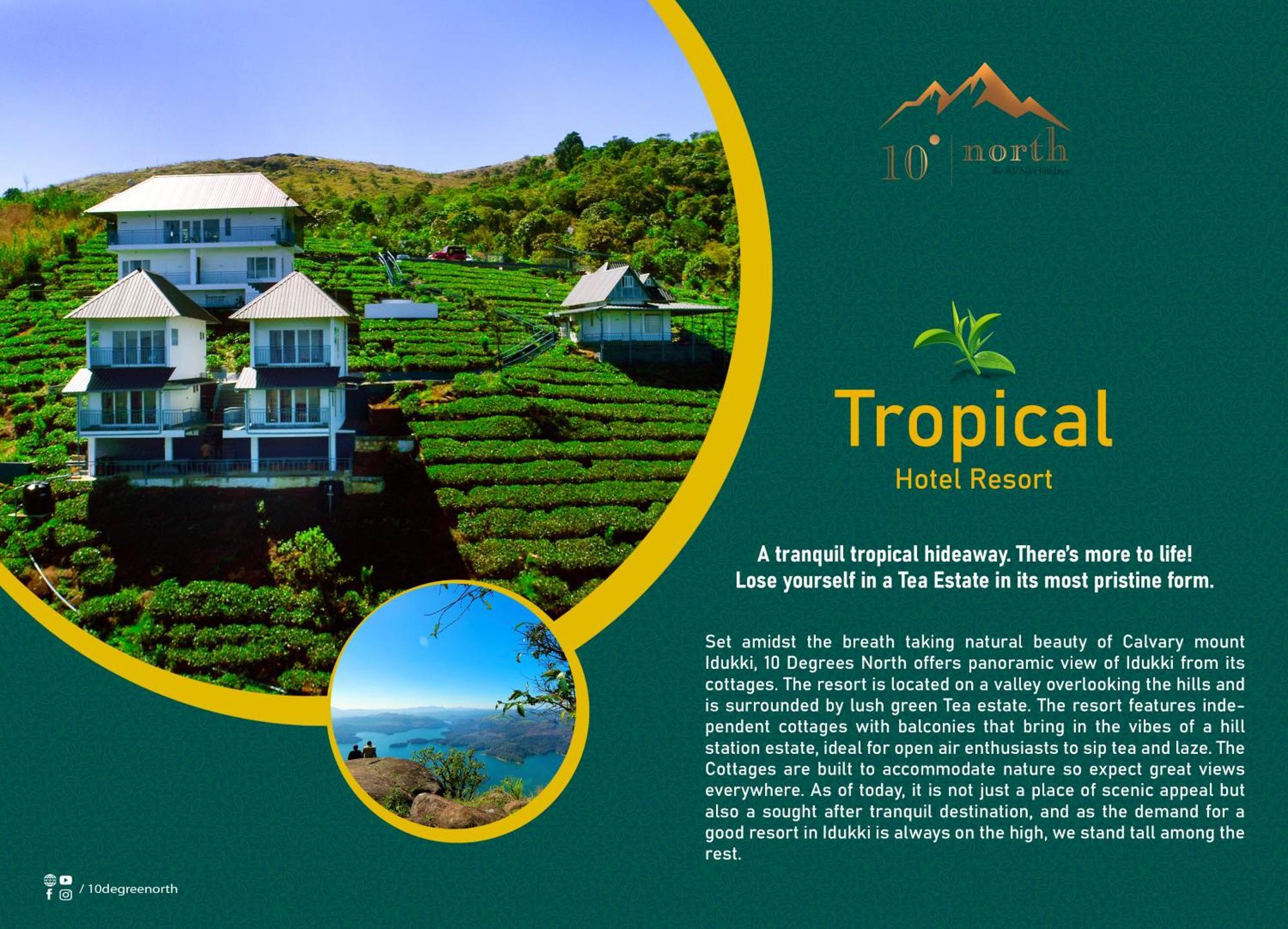 10 Degrees North By Avni Holidays Idukki Eksteriør billede